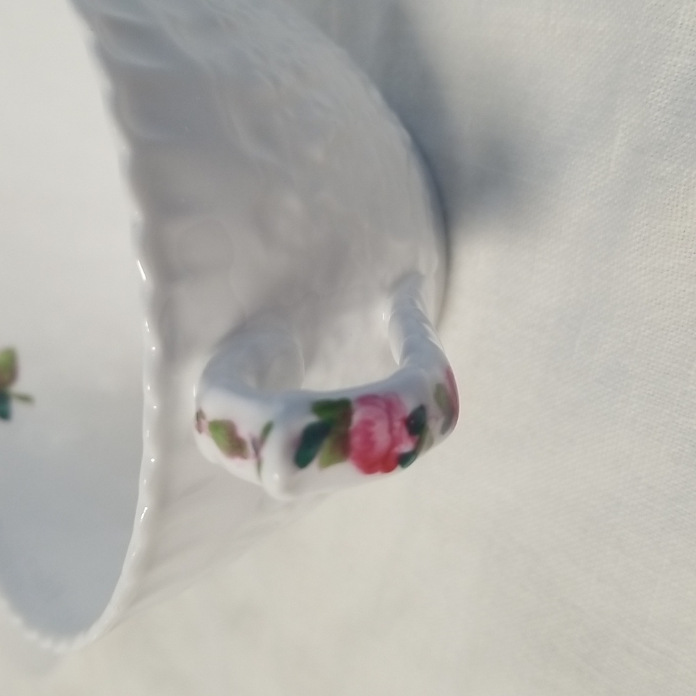 SPODE BRIDAL ROSE Vintage Bone China England Teacups and Saucers Bundle - Picture 4 of 7